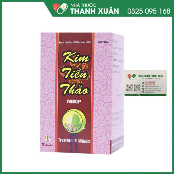 Kim Tiền Thảo MKP điều trị sỏi túi mật, sỏi đường tiết niệu